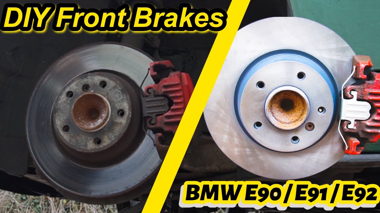 How to Replace BMW E90/E91/E92 FRONT Brake Discs & Pads (Full DIY Guide)