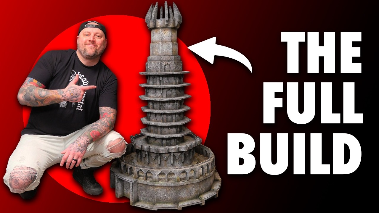Making the Giant Foam Tower | FULL SERIES SUPERCUT - No Sponsor Breaks
