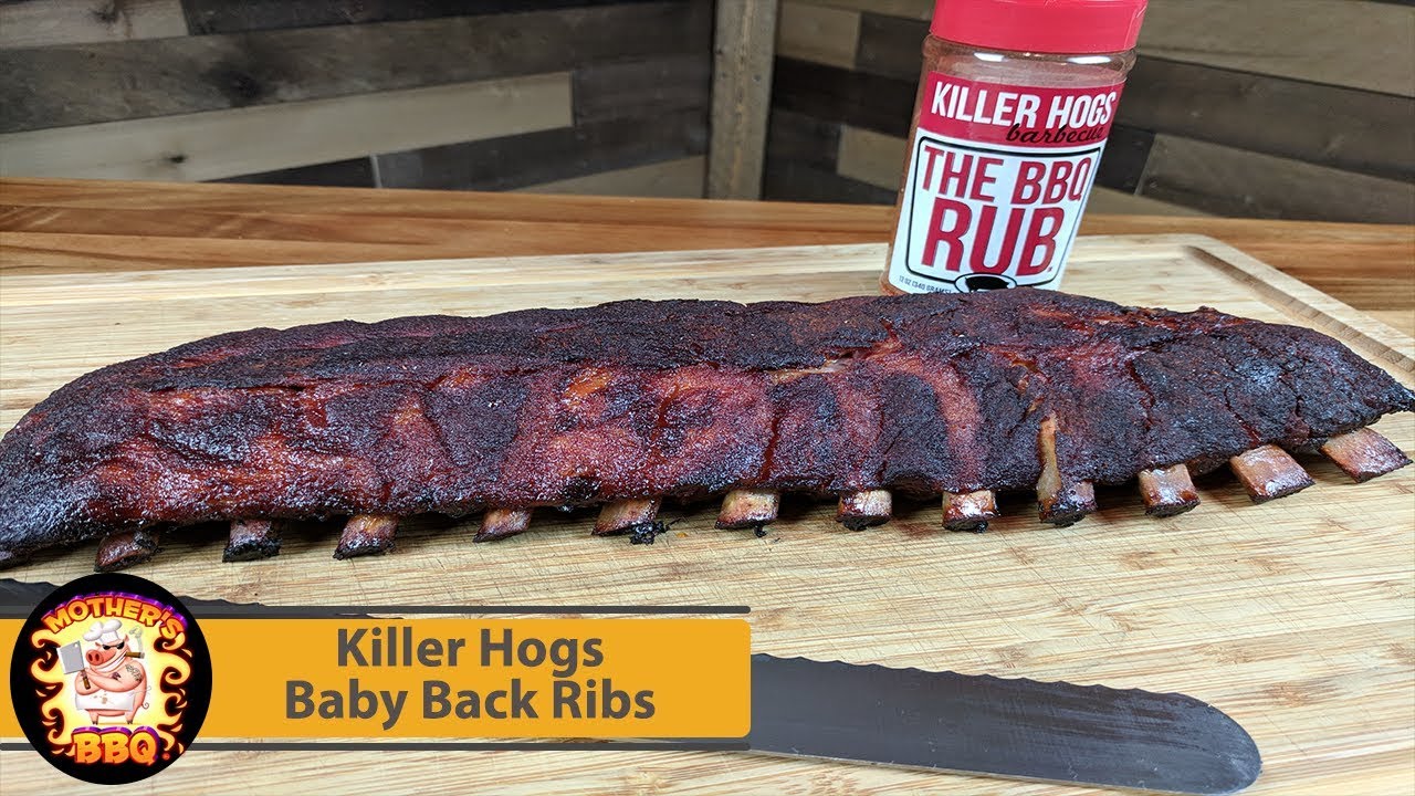 Baby Back Ribs with Killer Hogs The BBQ Rub