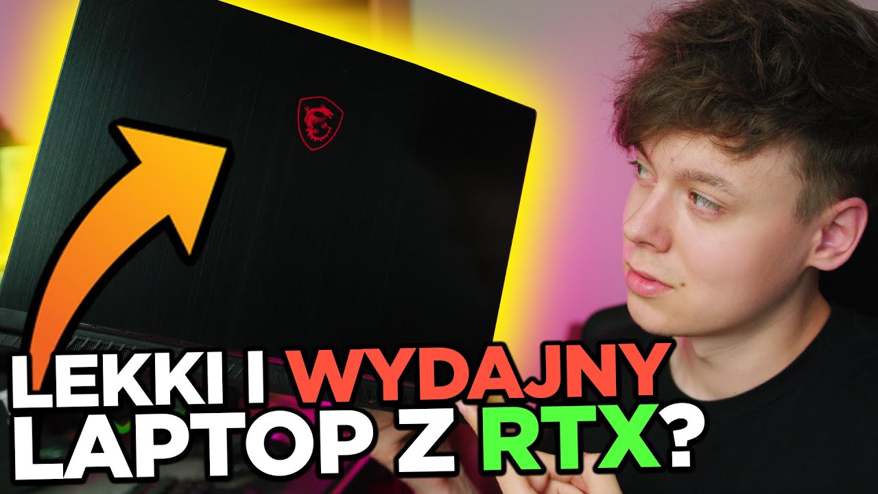 GAMINGOWY LAPTOP ZA 4500 Z RTX?! (idealny do szkoły)🤯 - MSI GF65 | Test i Recenzja!