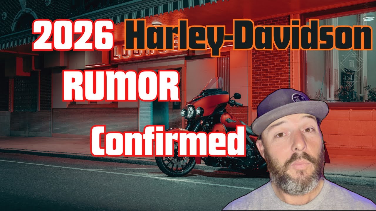 Слухи о Harley Davidson 2026 года подтверждены
