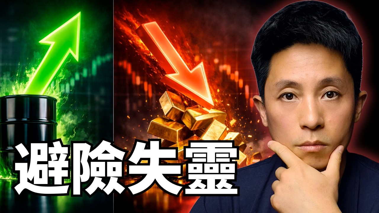 避險升溫，黃金為何反而大跌？高油價正在重定價所有資產。