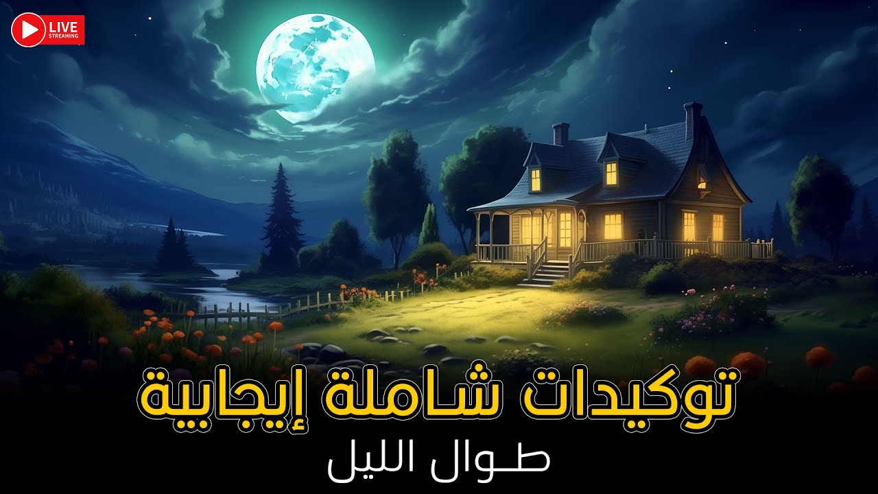 توكيدات إيجابية شاملة طوال الليل |  توكيدات إيجابية هادئة من أجل نوم عميق