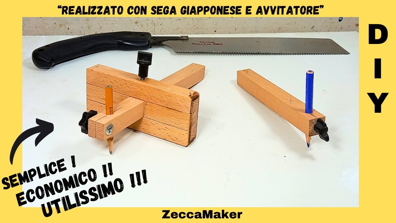 TRUSCHINO in LEGNO di FAGGIO - Fai Da Te - Semplicissimo da Realizzare