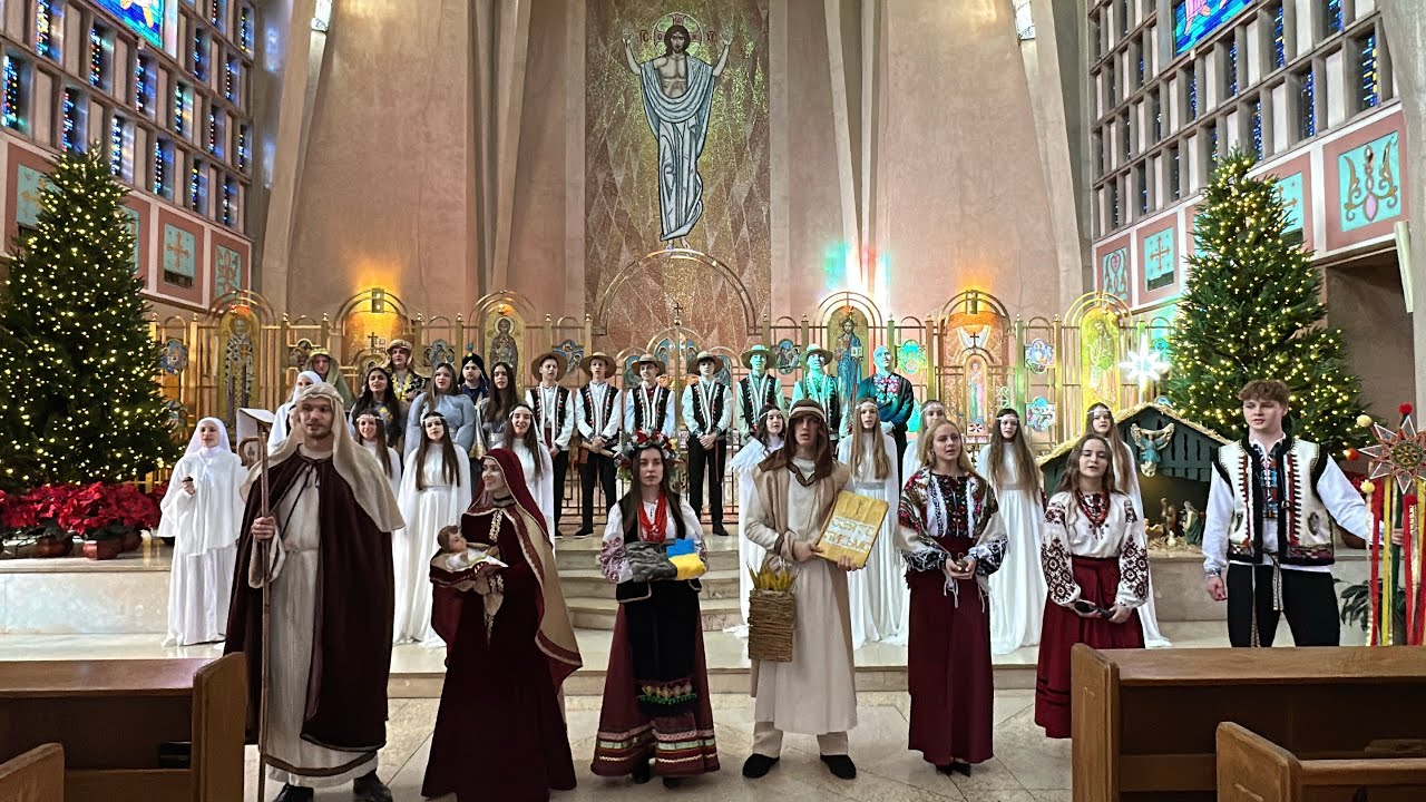 Різдвяний вертеп від молоді з Церкви Успіння Перт Амбой, Ню Джерзі.  