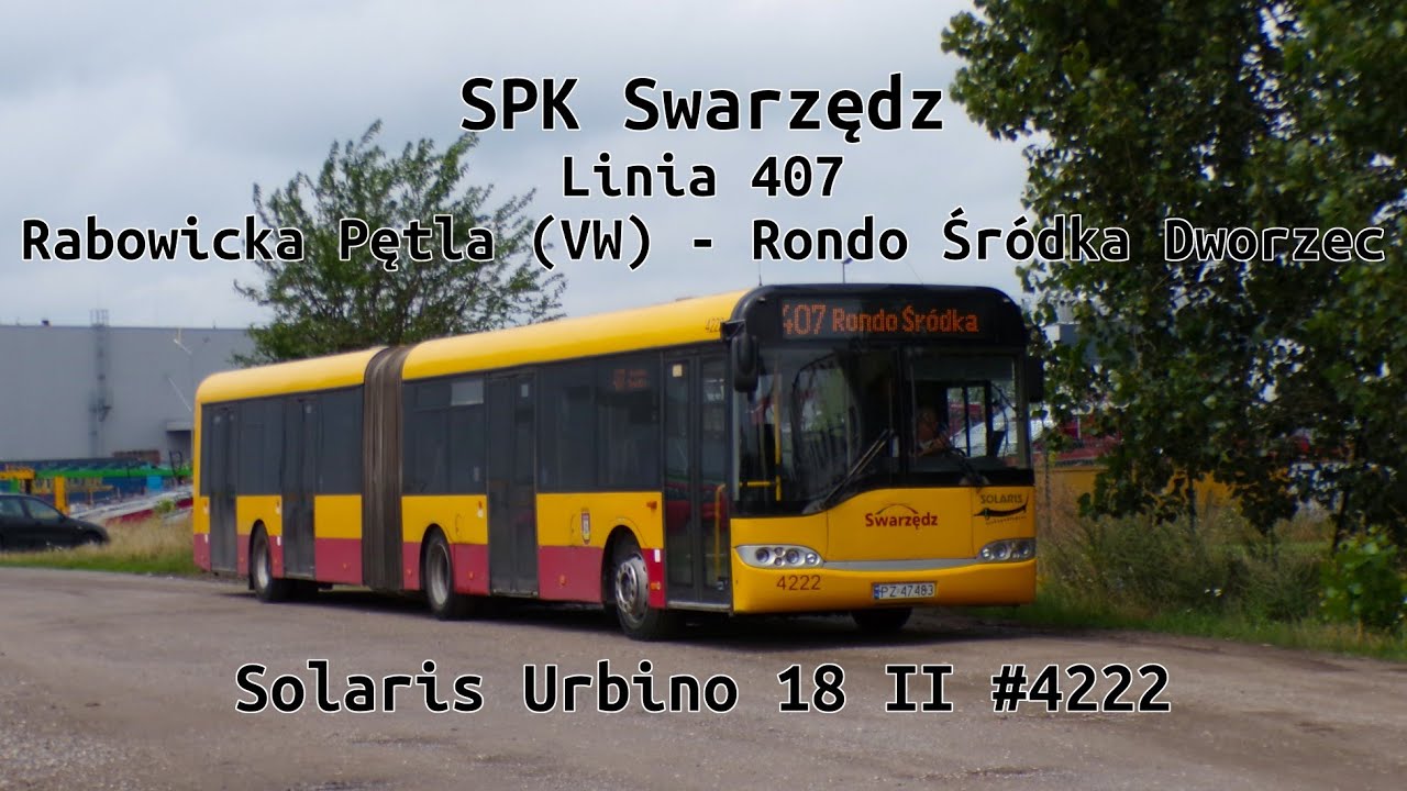 SPK Swarzędz - Solaris Urbino 18 II #4222 - Linia 407
