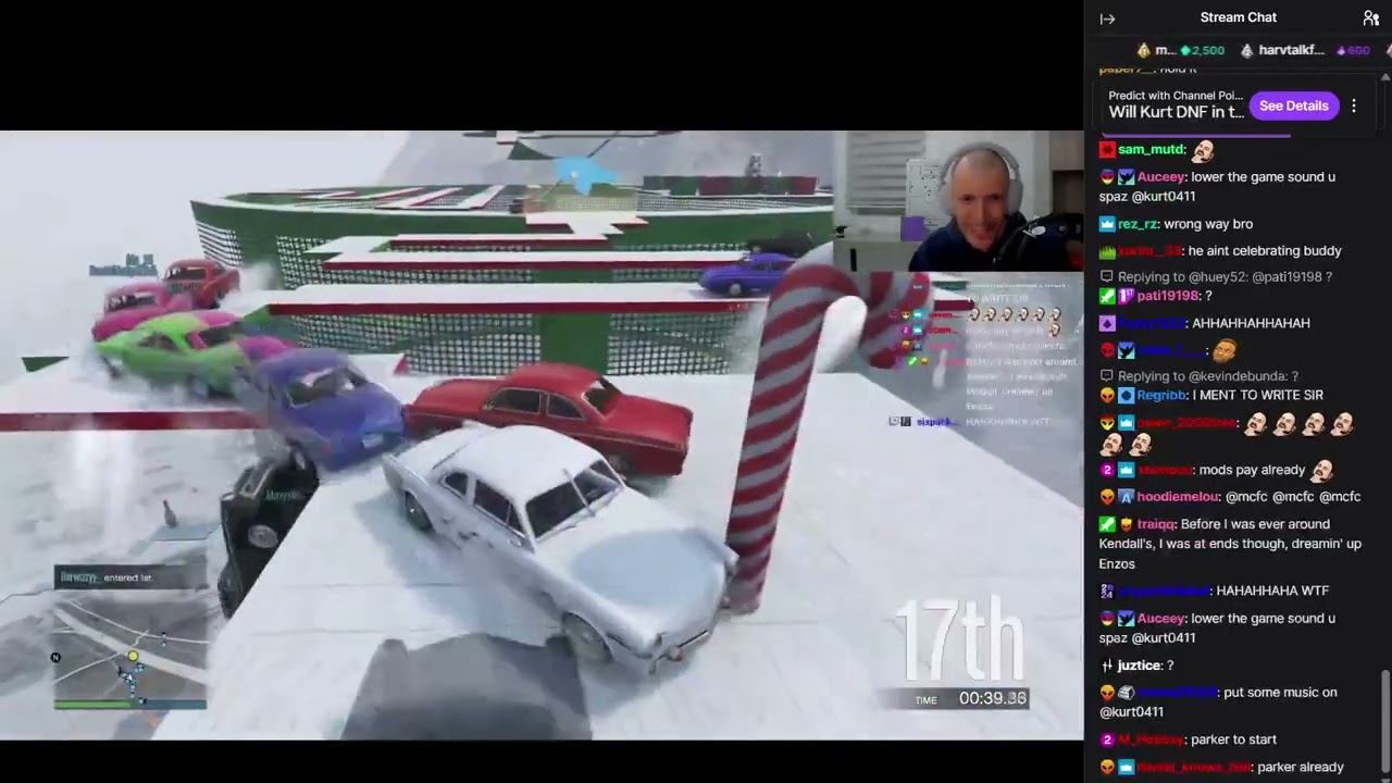 Kurt0411 Plays GTA Races part 41 on Christmas Eve