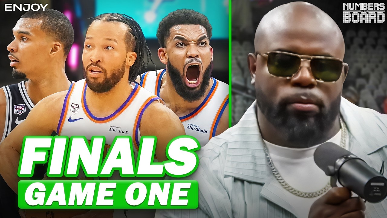 Reacting To Game 1 Of the NBA Finals | Numbers On The Board