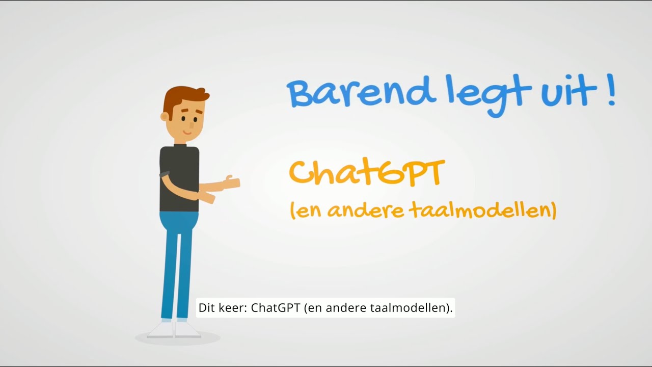 Chat GPT (en andere taalmodellen) - Barend legt uit