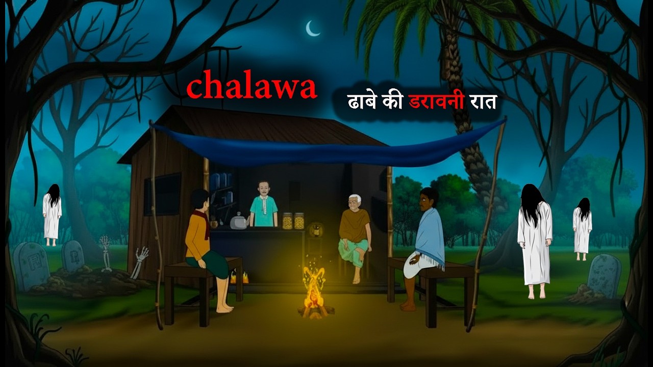 आधी रात का शमशान chalawa👿 l Haunted village। Horror kahaniyan hindi | Horror story