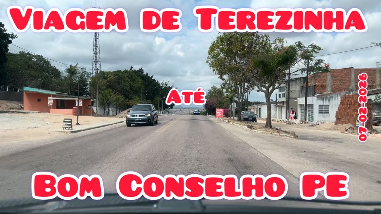 Viagem de Terezinha a Bom Conselho PE #viagem #nordeste #chuva