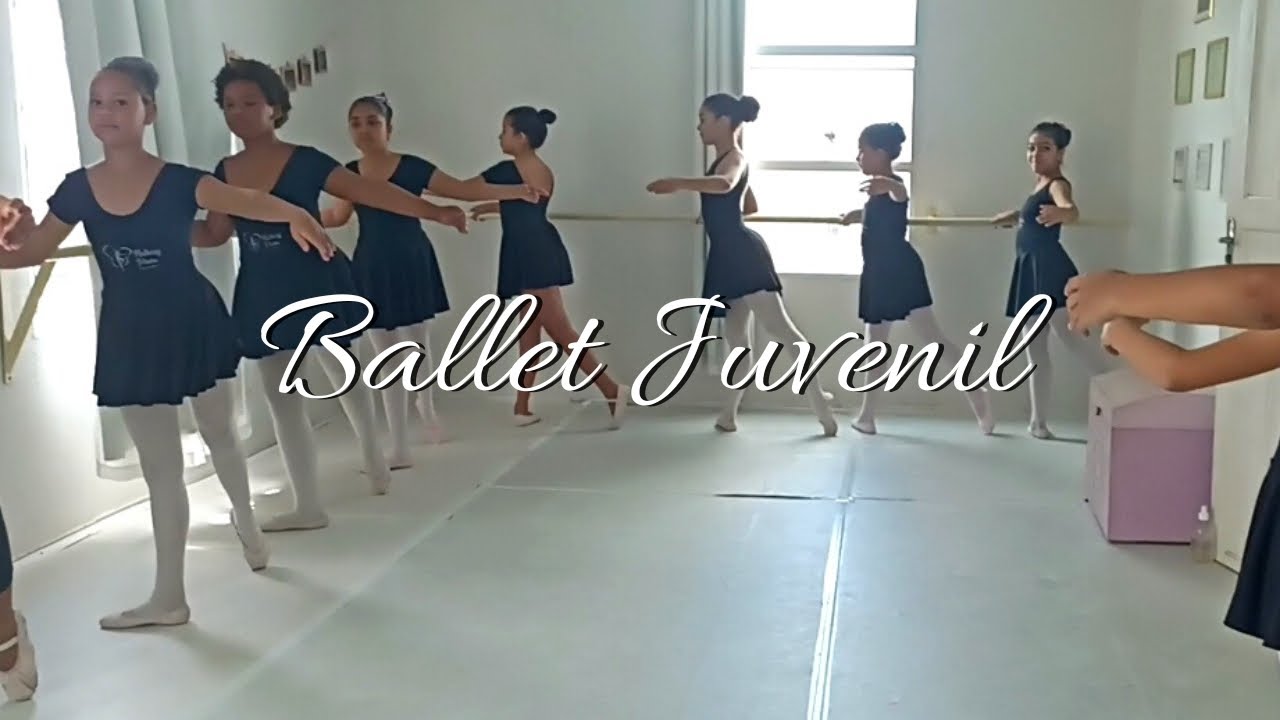 Aula de Ballet Juvenil - Barra (professora Nathany)