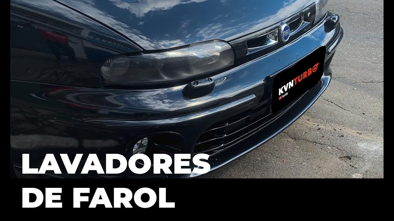 INSTALEI LAVADORES DE FAROL NO MAREA - KVN TURBO