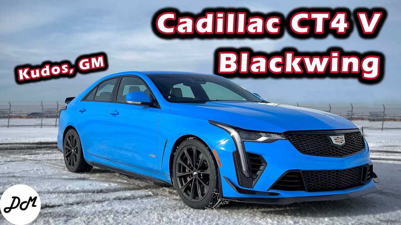 2022 Cadillac CT4-V Blackwing – DM Test Drive | Review