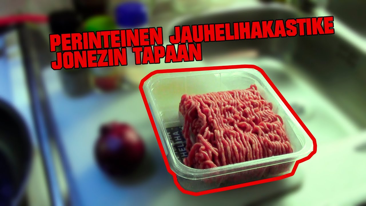 Jonezin perinteinen jauhelihakastike (taas kerran)