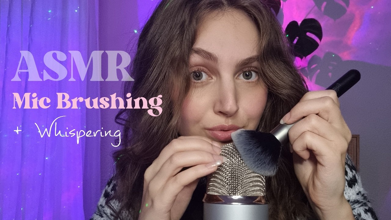 ASMR zum Einschlafen 🌙 sanftes Mic Brushing & Flüstern