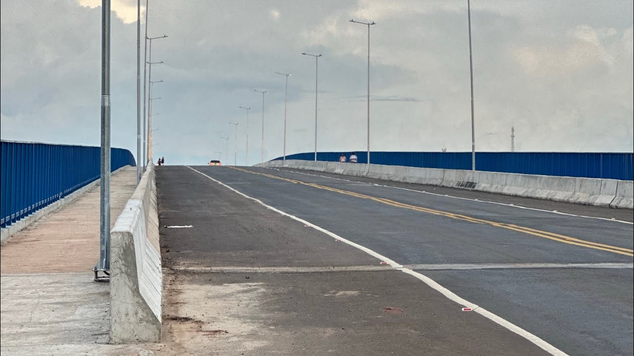 26/12 - Atravessei a nova ponte fui no estreito Maranhão e voltei pro tocantins ao vivo veja! 