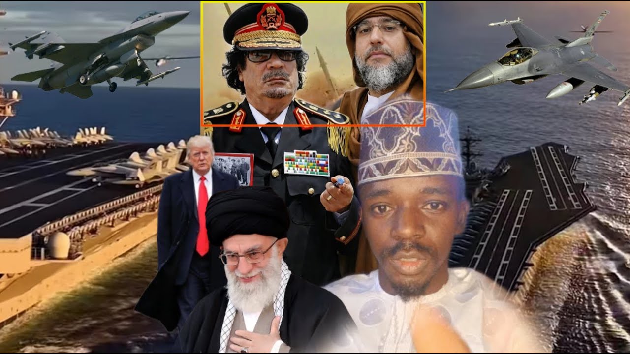 Amurka🇺🇸taharbo jigin Iran🇮🇷mahara sun hallaka said al Islam gafdafi _ amurka ta turo sojoji Nigeria