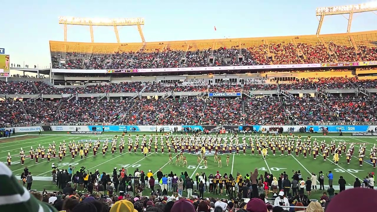 Marching Wildcats at 2024 Florida Classic