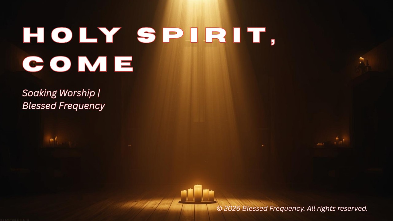 Encounter & Intimacy with God's Presence | Holy Spirit, Come (Soaking Worship) | Blessed Frequency