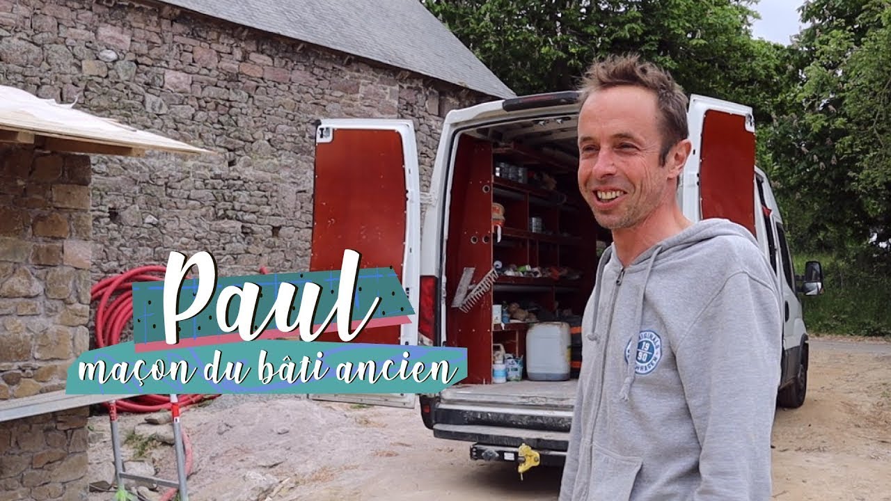 Portrait inspirant : Paul, maçon du bâti ancien