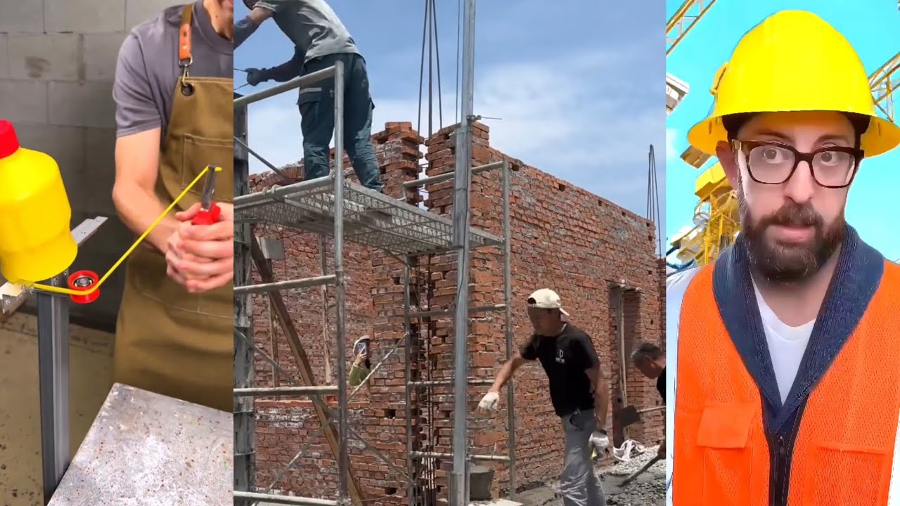  Tips Worker smart | Unbelievable Construction Creative   Fails  ✔️👷
