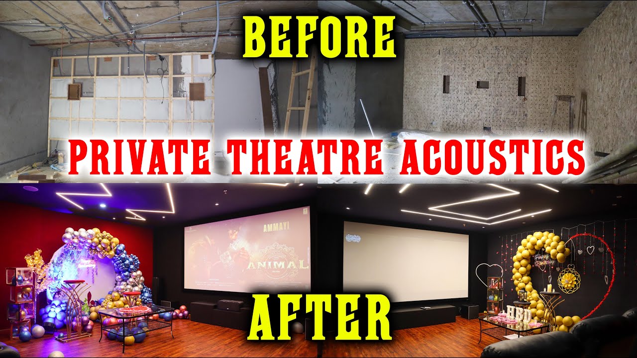Private Theatre Acoustics at Kondapur