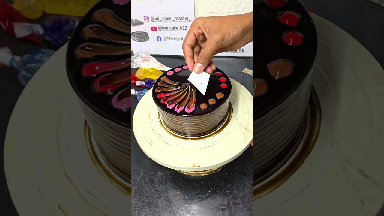 chocolate 🍫 design 🍰🎂#cake #art #funny #youtube #trendingvideo #viral #shorts #good #newpost