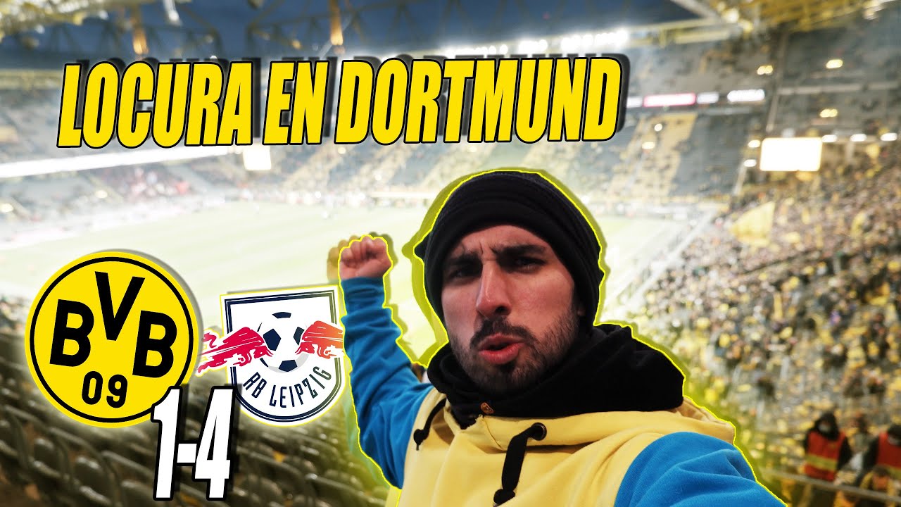 ASI ES EL WESTFALENSTADION (SIGNAL IDUNA) | INCREÍBLE AMBIENTE |🟡⚫️ BORUSSIA DORTMUND 1-4 RB LEIPZIG