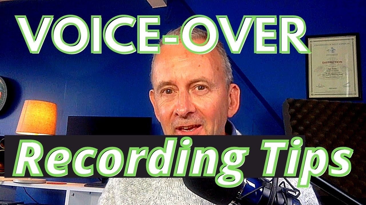 My Top Tips for VoiceOver Recording