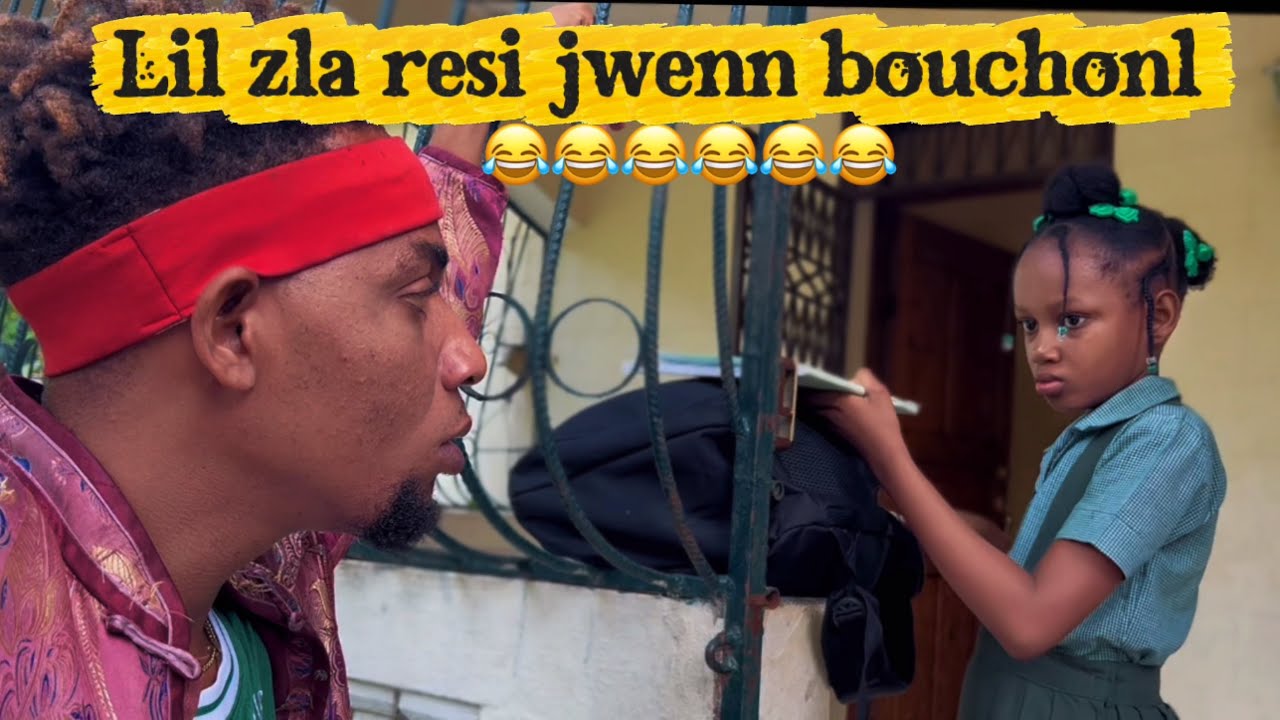 Men granmoun kay la😂😂 ti pitit sa pa nan rans ak lil zla😂😂