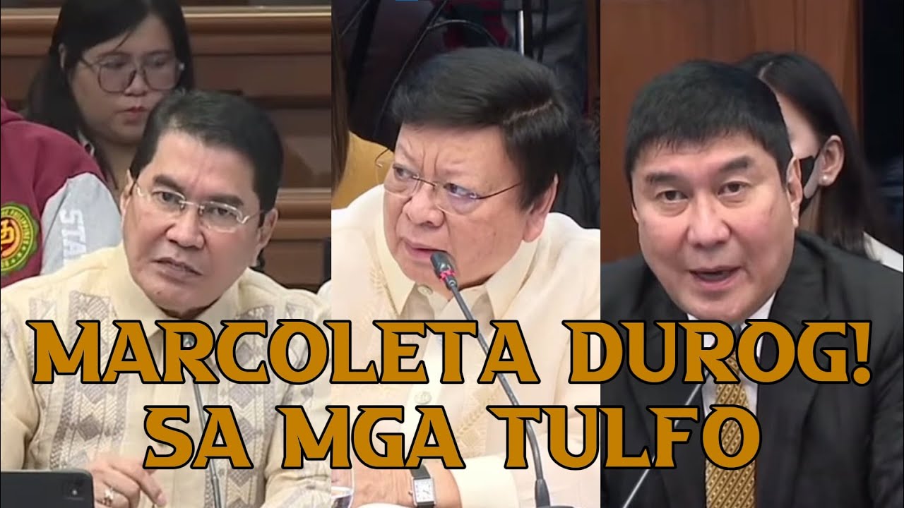 DUROG SI MARCOLETA SA MGA TULFO