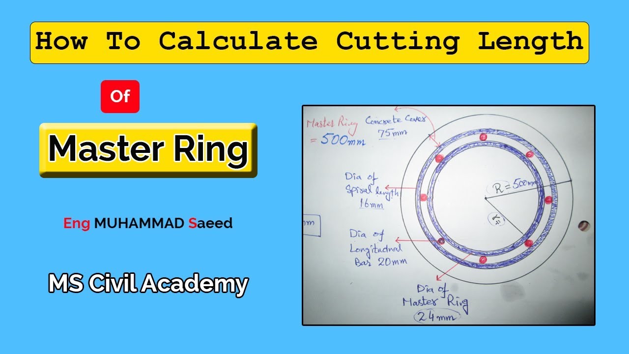 How To Calculate Cutting Length Of Master Ring for Pile