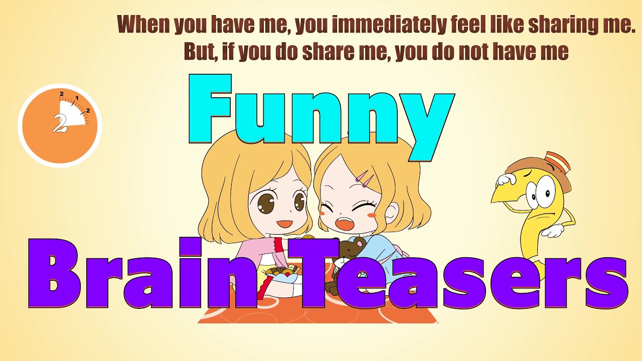 Funny Brain Teasers to ask your friends 3 （Riddles for Kids and Adults ） #Riddle④kids