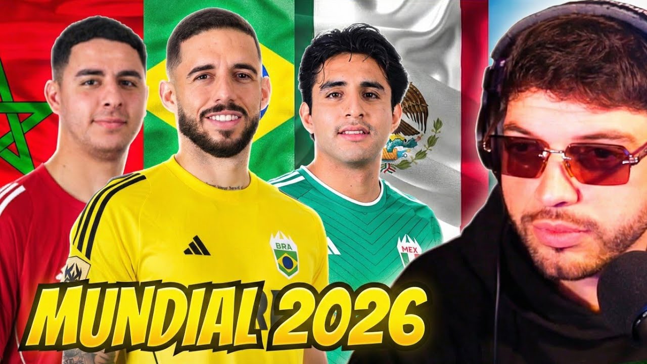 ¡PLANTILLAS CONFIRMADAS! MUNDIAL 2026 KINGS LEAGUE 🌍