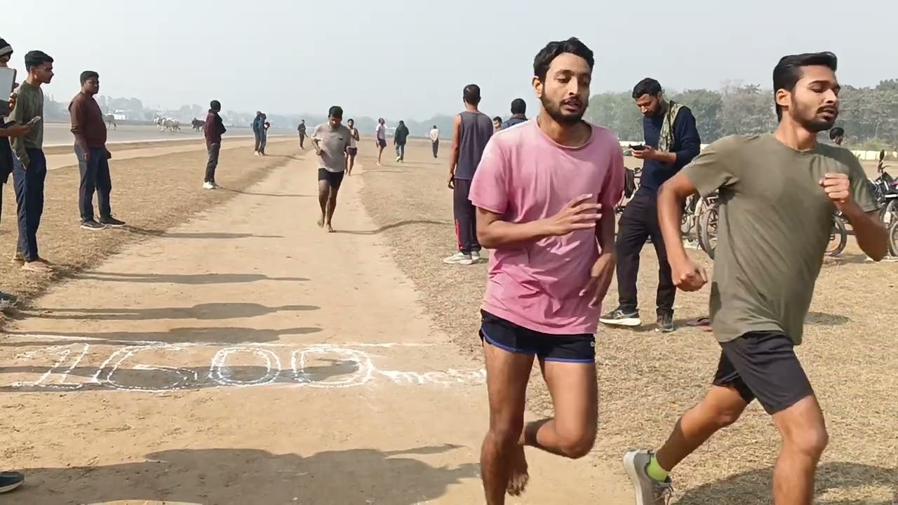 Bihar Police 🚨 1600meter timing 
