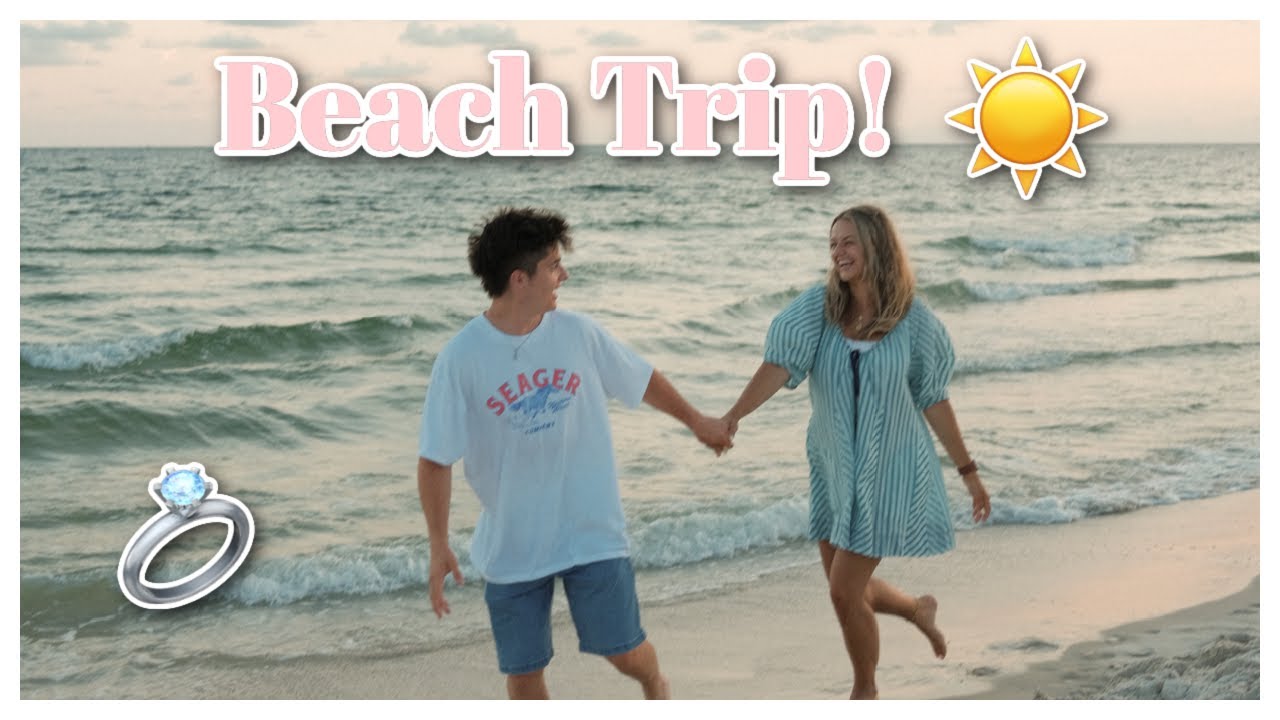 AM I ENGAGED!?/ BEACH VACATION WITH MY BOYFRIEND! 💍🏝️