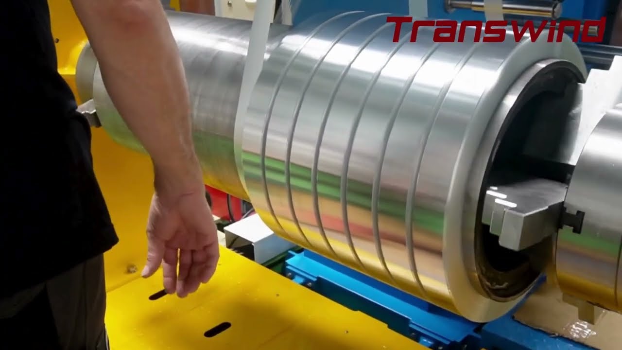HV Foil Winding Machine for Cast Resin Transformers | Precision Engineering ⚙️| #hvfoilwinding.