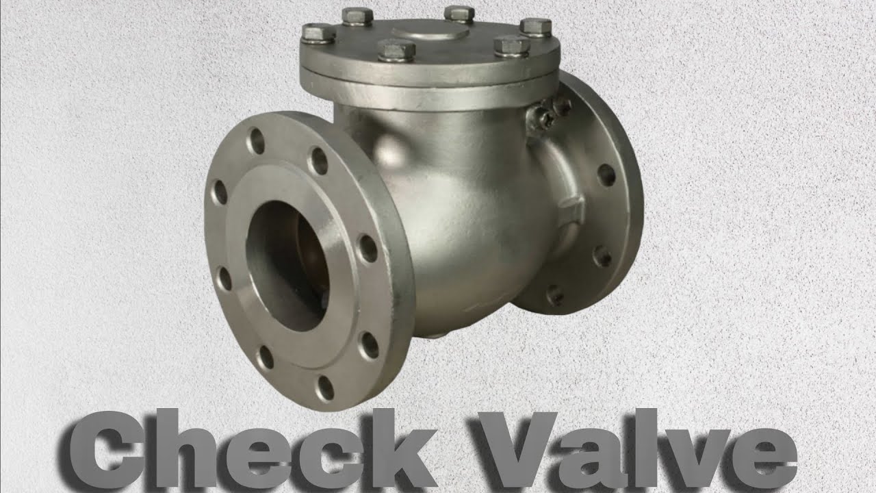 How Swing Check Valve Works