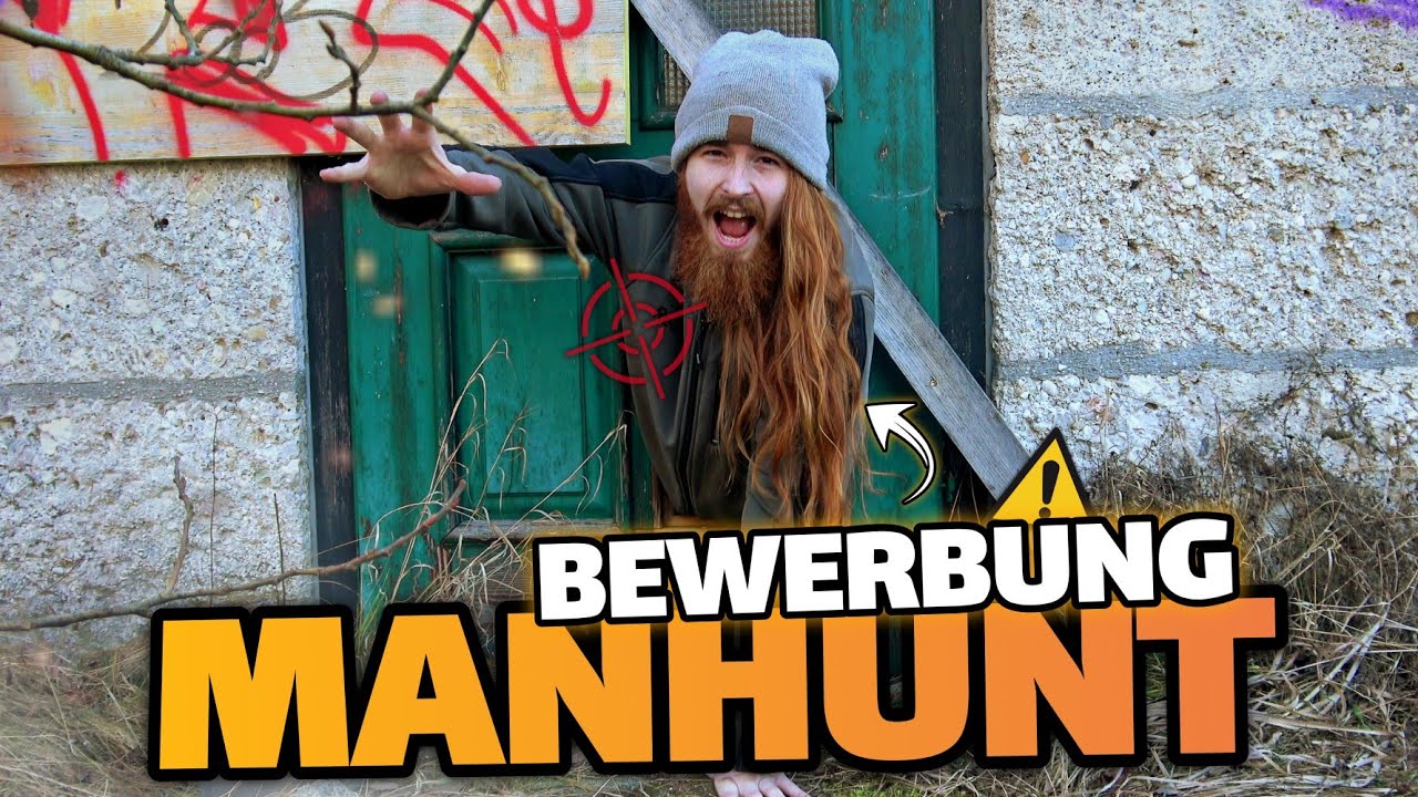 NIEMAND kann mich CATCHEN!🏃‍♂️💨Meine MANHUNT-BEWERBUNG #manhuntwildcard