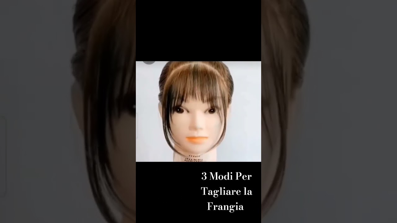 Capelli | 3 Modi per tagliare la frangia #euroesteticacorsi #capelli #diy #howto #haircut