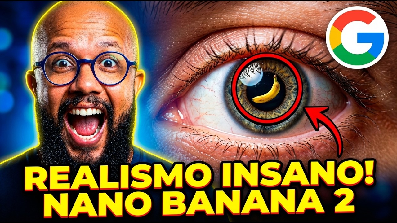 O Google se superou? Nano Banana 2 é bizarramente rápido e muito barato!