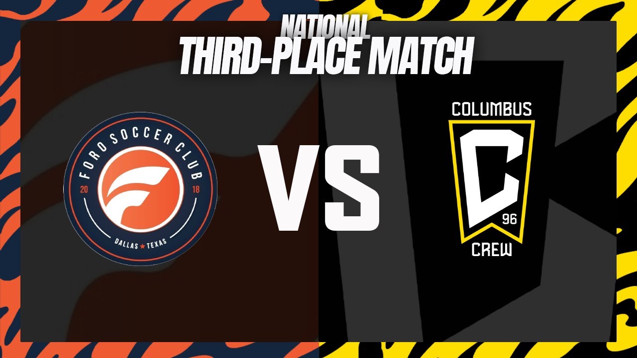 ENGLISH | Foro SC vs Columbus Crew Academy | National Third-place Match | 2023 Fall Season