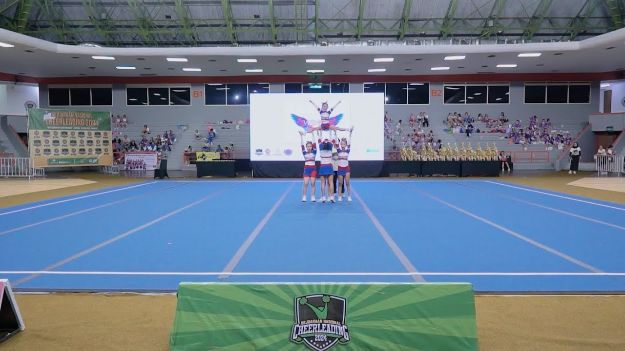 Wings A | 5th Place Cheerleading SG 7-12 - All-Female | KEJURNAS Cheerleading 2024