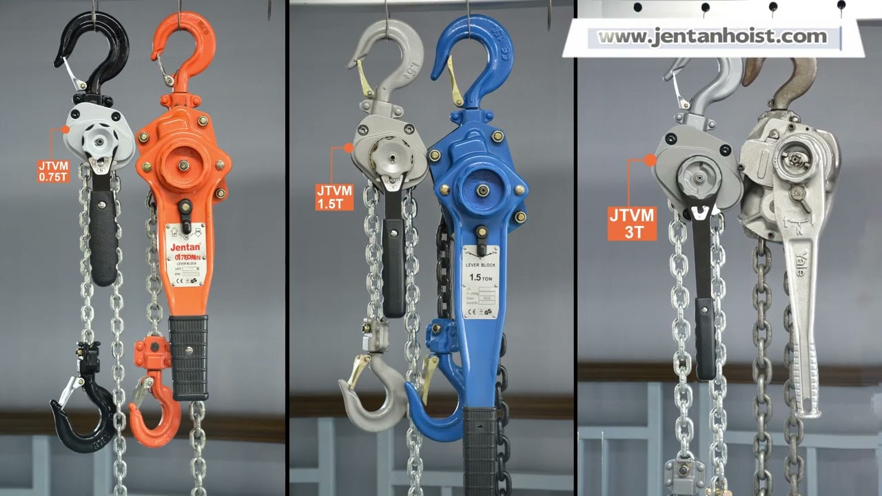 JTVM Mini Lever Hoist up to 9 Ton | Compact Manual Hoist | China Chain Hoist Manufacturer | JENTAN