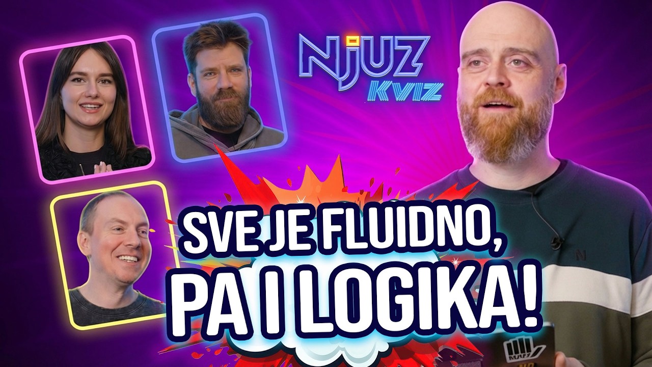 Kviz u kome su poeni fluidni, a pitanja još fluidnija : Njuz KVIZ ep40