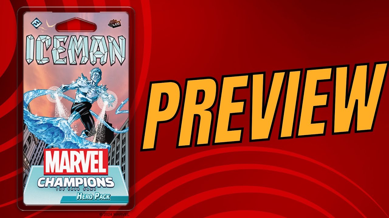 Iceman Preview for Marvel Champions