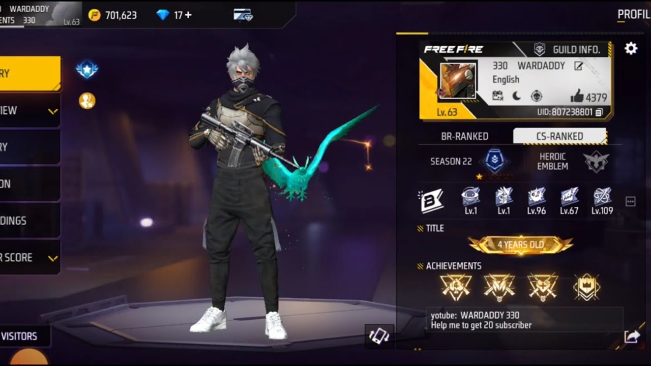 Free Fire  Shqip | Llogaria Ime Ne Free Fire Per Vitin  2024 (Update).| My Free Fire Account In 2024