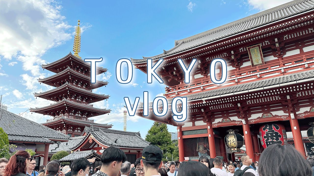 일본 여행 브이로그 🇯🇵 도쿄 2편｜귀여운거 잔뜩 사고, 야경으로 힐링까지 | 도쿄타워, 센소지, 도쿄도청, 몬자야끼, 스누피