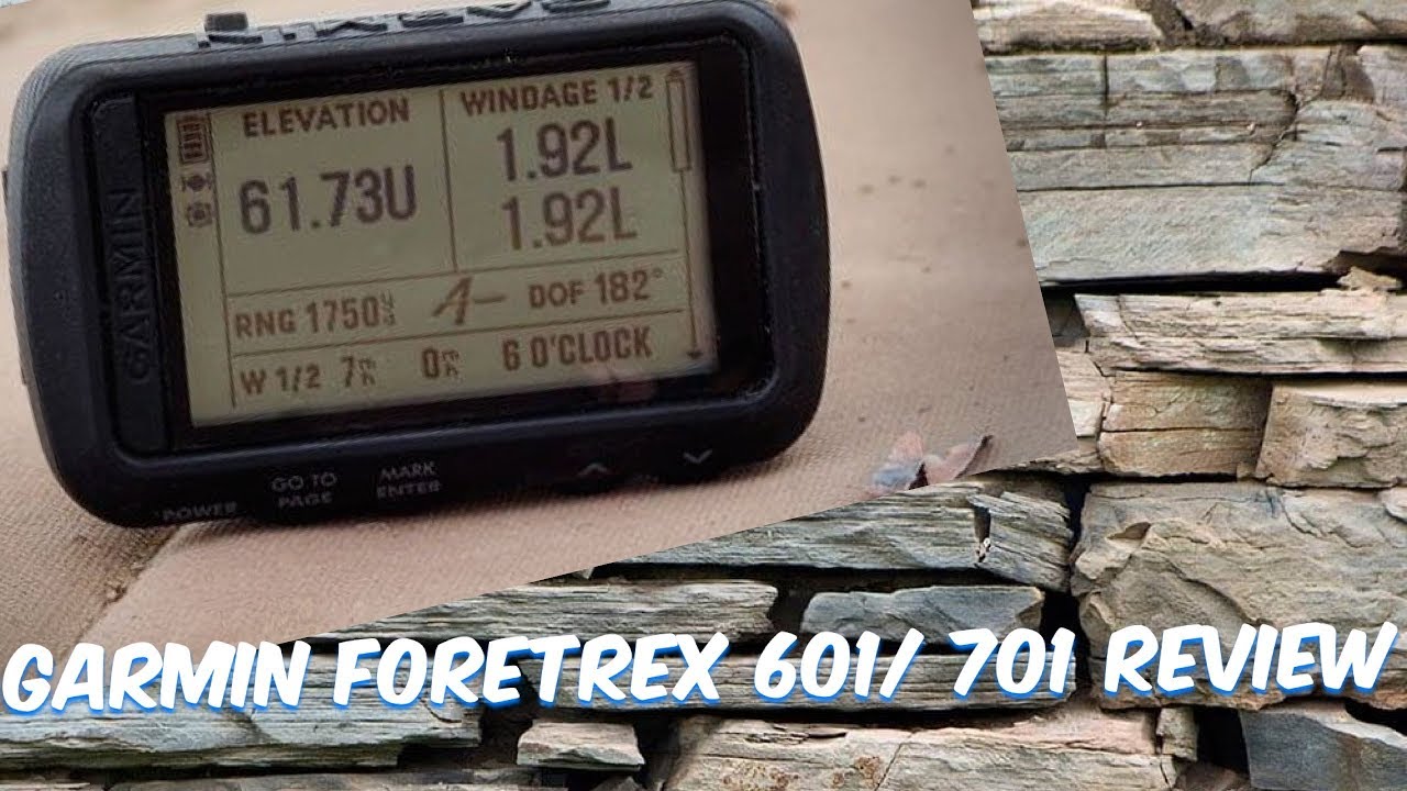 GARMIN FORETREX 601/701 BALLISTIC EDITION REVIEW